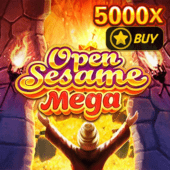 Open Sesame Mega treasure-themed game artwork